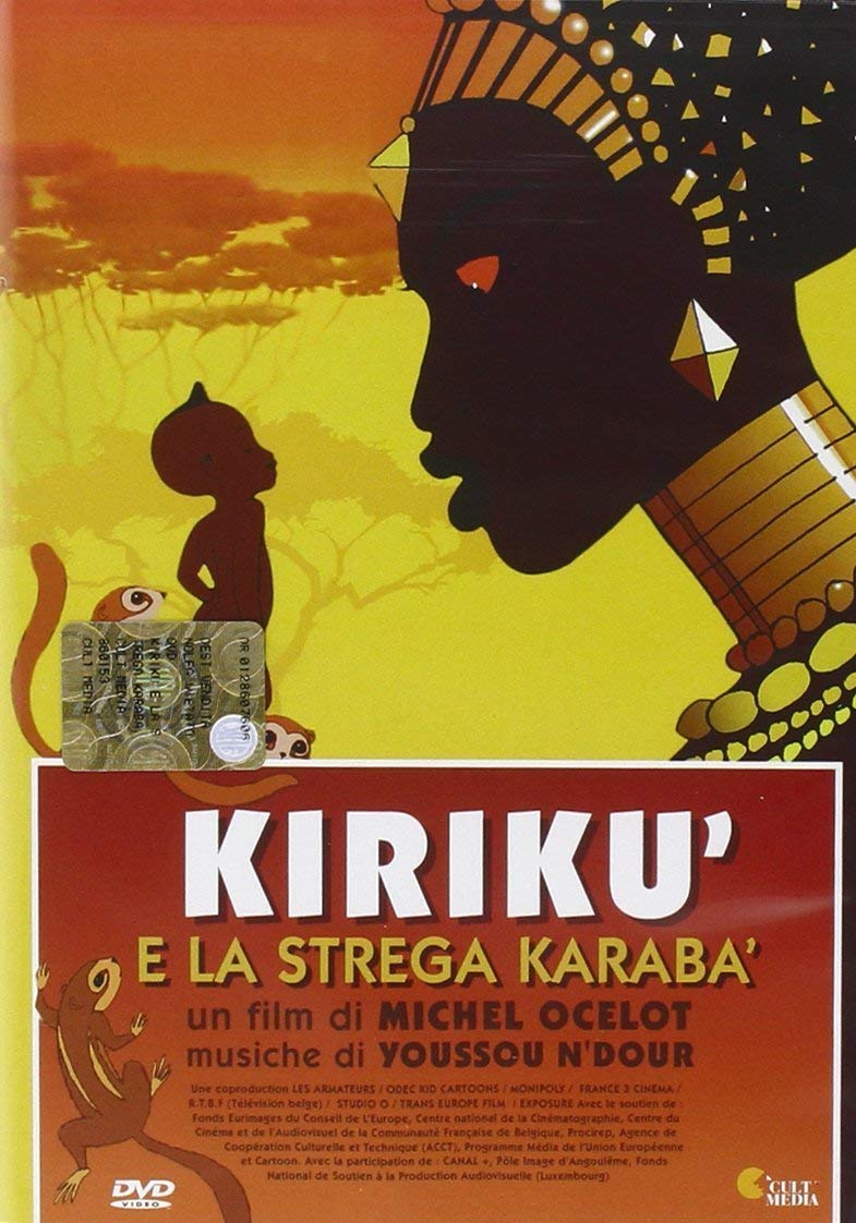 kiriku' e la strega karaba' dvd Italian Import