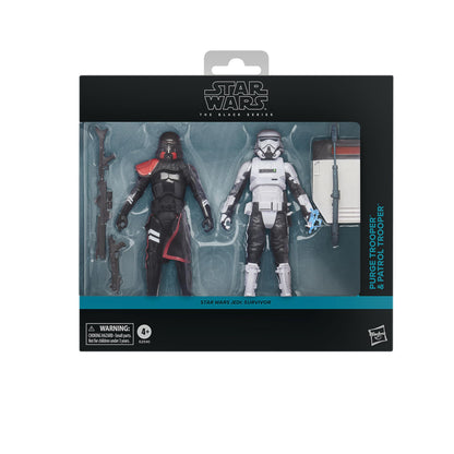 Star Wars The Black Series Gaming Greats Purge Trooper & Patrol Trooper, Star Wars Jedi: Survivor Premium, Sammlerstück, 15,2 cm, 2 Stück