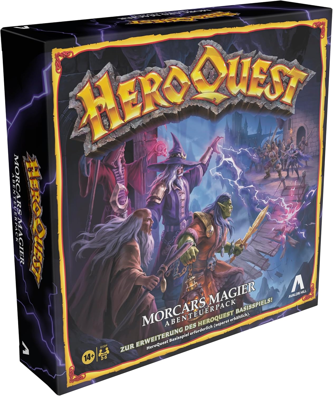Heroquest Board Game Expansion Morcars Magier Quest Pack *German Version*