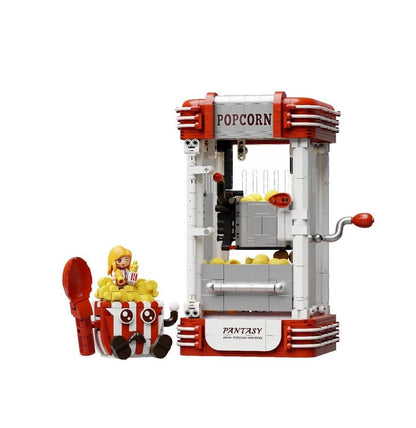 PAN TASY - Set di costruzione Pantasy Retro Collection - Popcorn Machine (27 cm) - 6973817325007