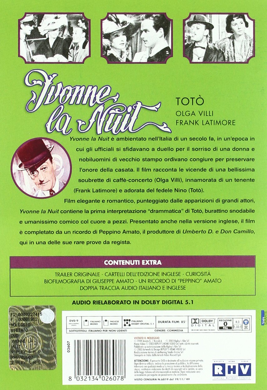 Toto' Yvonne La Nuit