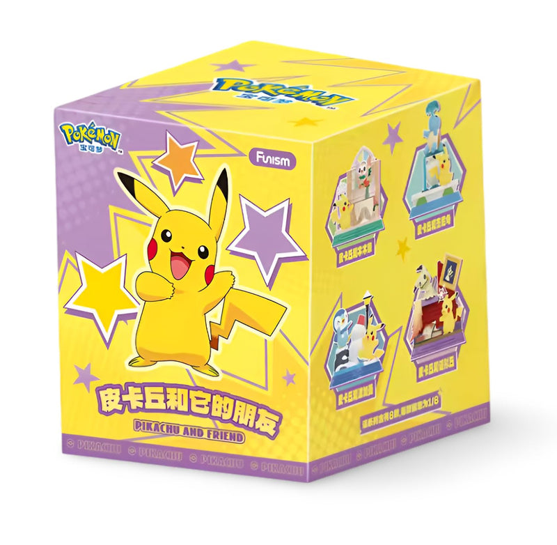 Pokemon | Pikachu and Friend Figure Collection | Funism | For Collectors Aged 15+ Years | 1 Blind Box