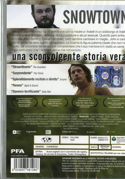 snowtown dvd Italian Import