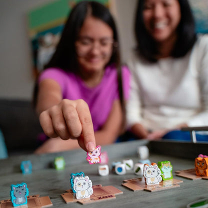 Cats vs Cucumbers – Dice & Card Game | Hilarious Cat Themed Press Your Luck Game | Roll, Collect, and Outsmart Your Feline Foes | Family Friendly Fun for Teens & Adults