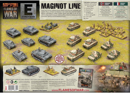 Flames of War - Maginot Line - German vs French Starter Set (Plastic