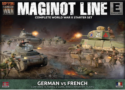 Flames of War - Maginot Line - German vs French Starter Set (Plastic