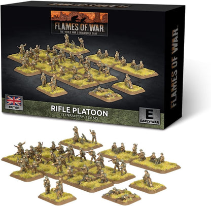 Flames of War: BBX85 BEF Rifle Platoon (Plastic