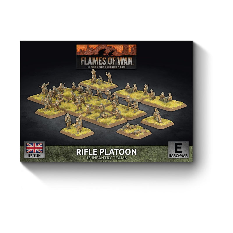 Flames of War: BBX85 BEF Rifle Platoon (Plastic