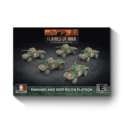 Flames of War: FRX12 Panhard AMD Deep Recon Platoon (x5