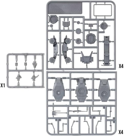 Flames of War: GBX201 Sd Kfz 222 / 221 Scout Troop (x4 Plastic
