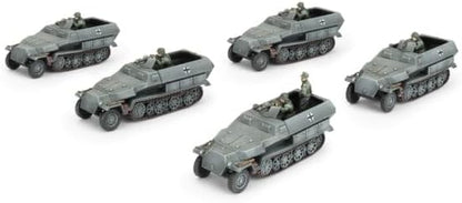 Flames of War: GBX207 Sd Kfz 251 half-track Transport Platoon (x5 Plastic