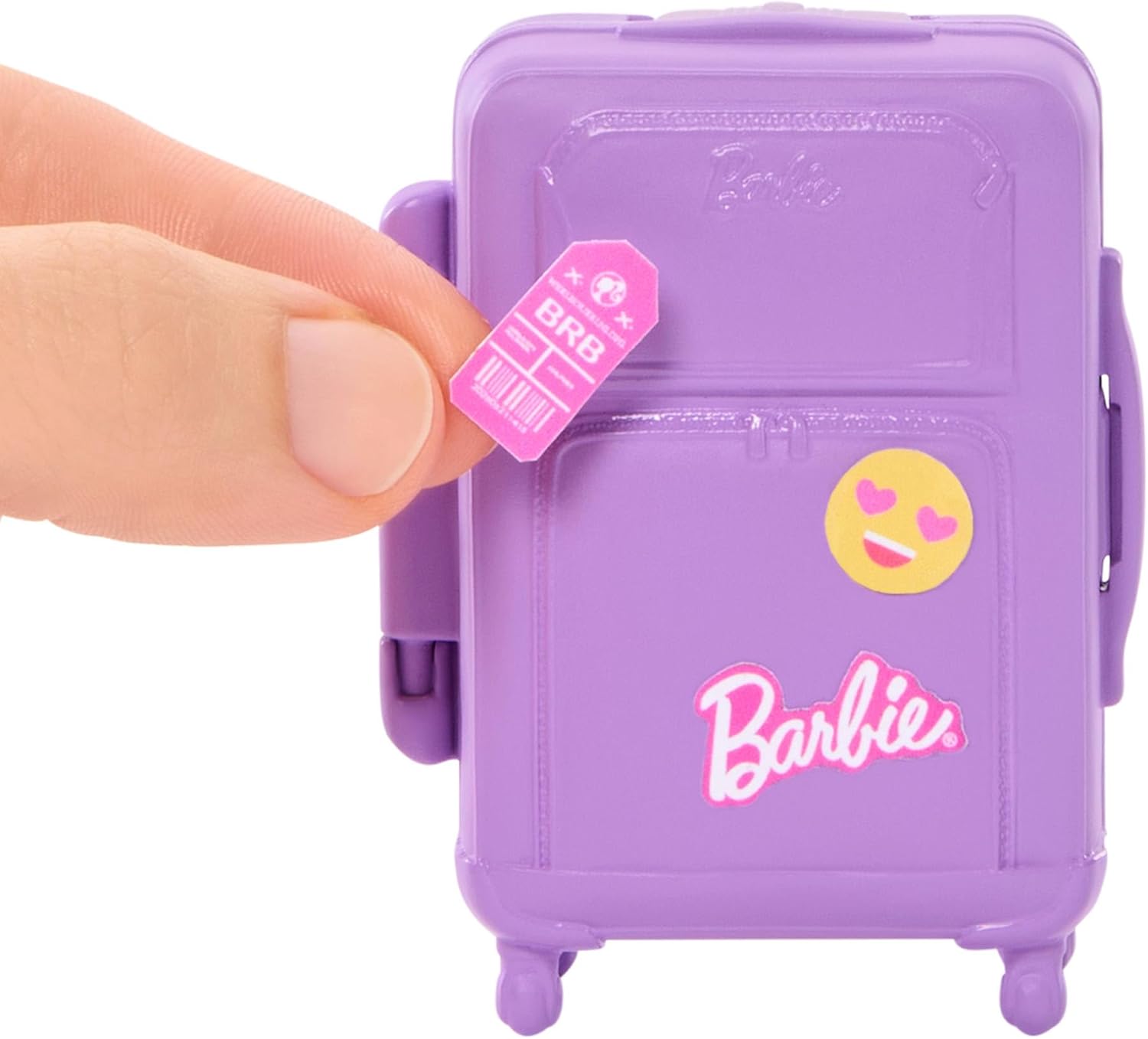 Barbie ‘Malibu’ Family & Friends Limitless Adventure Blonde Fashion Doll with Baggage Claim, Luggage, Trolly, Conveyer Belt and Carry-On, JMJ49
