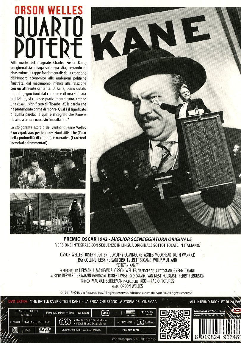 quarto potere (2dvd) dvd Italian Import