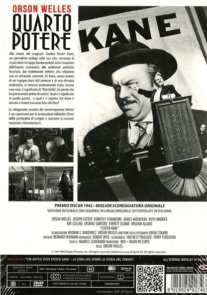 quarto potere (2dvd) dvd Italian Import