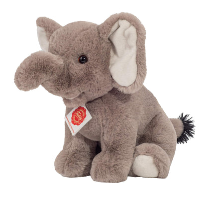 Teddy Hermann 90743 Elephant sitting 25 cm, cuddly toy