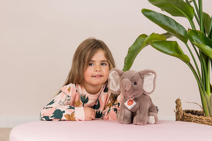 Teddy Hermann 90743 Elephant sitting 25 cm, cuddly toy