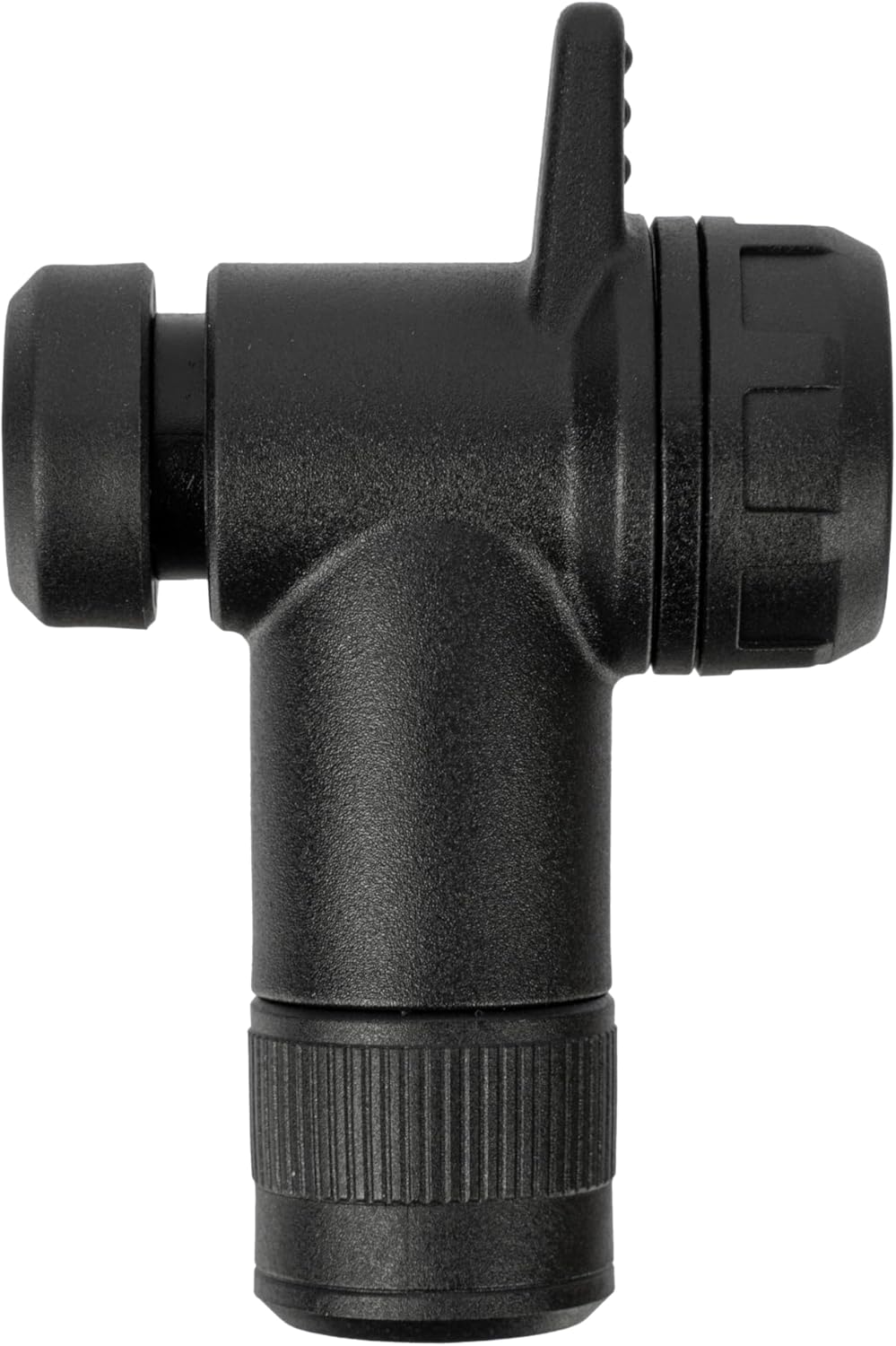 Topeak TurboFlow Ventiladapter RapidHead Set 4-TLG, Aluminium/Composite, Schwarz, inkl. Presta-Ventil Werkzeug, kompakt & robust 2,5x4,8x7,2 cm, 15712027