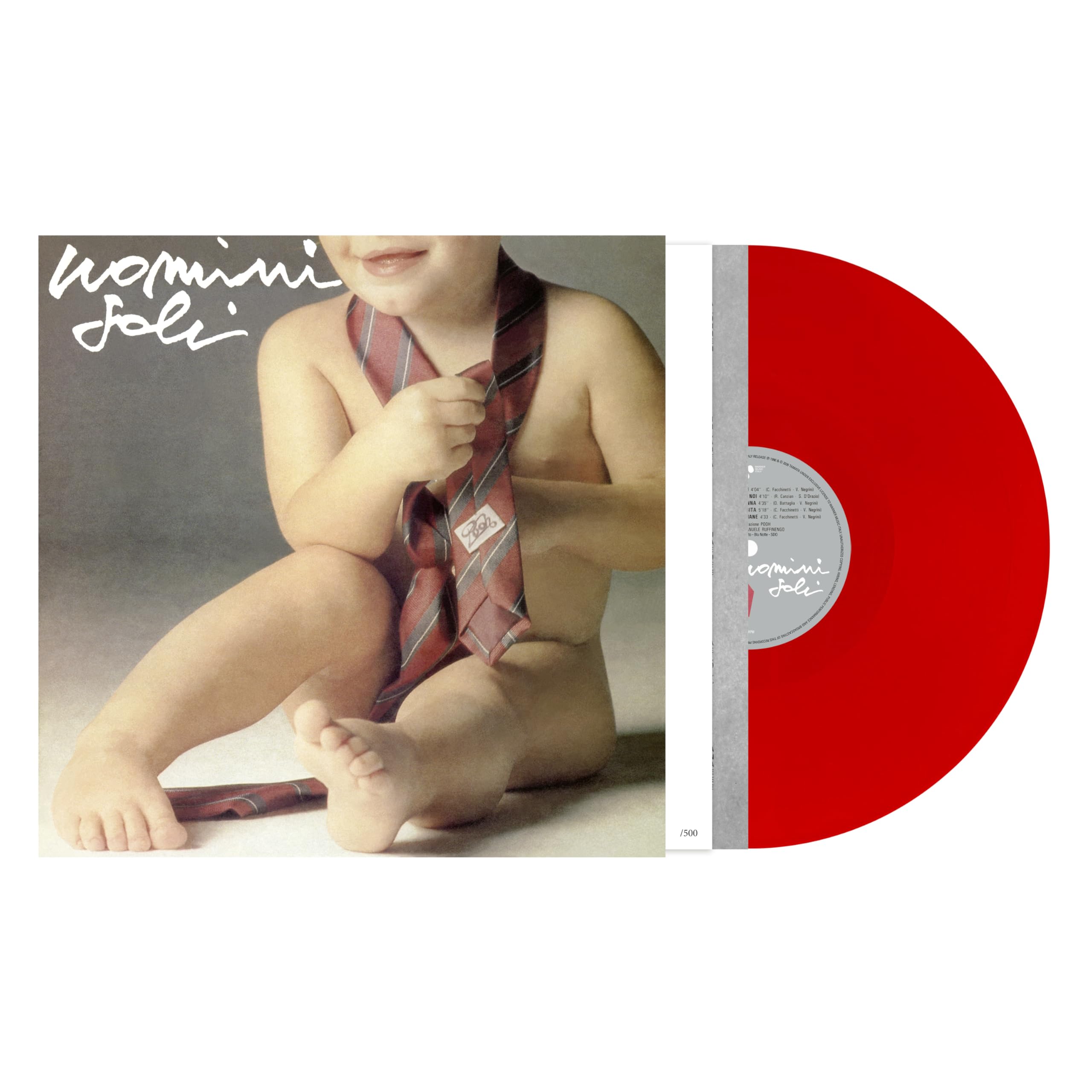Pooh - Uomini Soli (Red Vinyl)