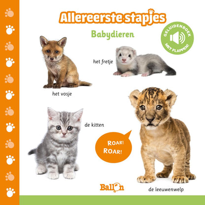 Standaard Uitgeverij - Geluidenboek - Babydieren