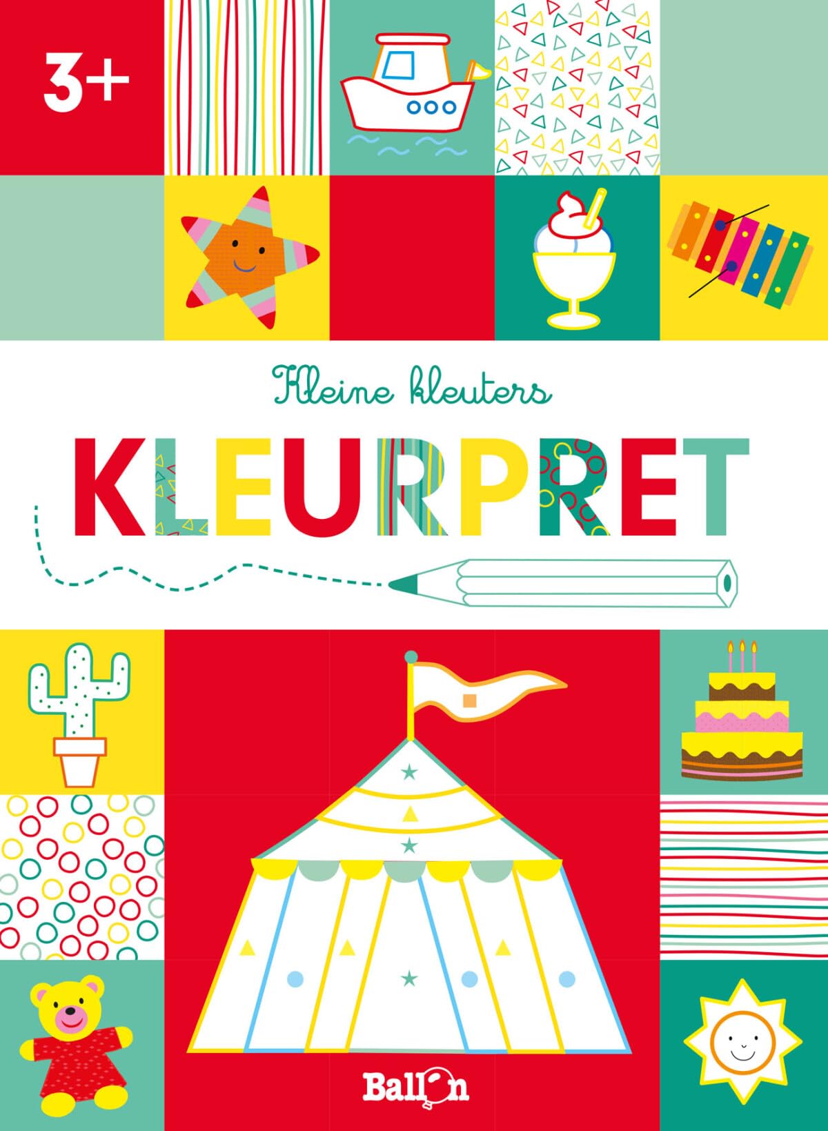 Kleine Kleuters Kleurpret 3+