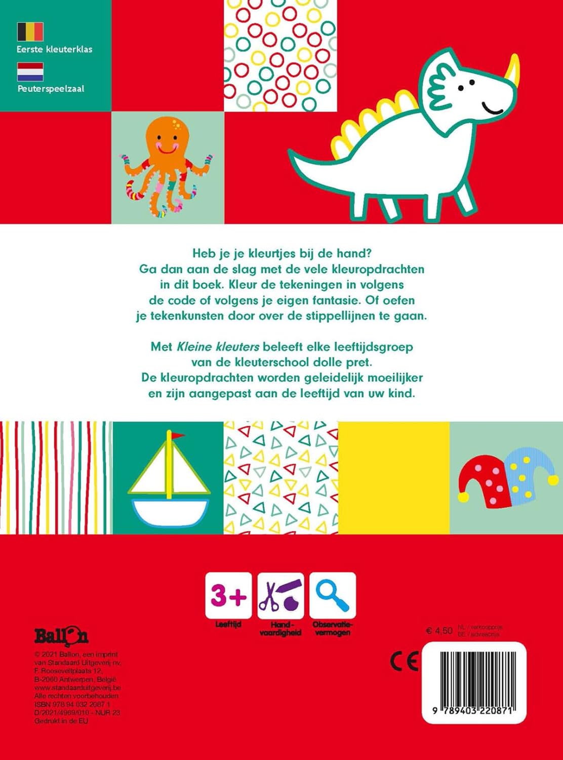 Kleine Kleuters Kleurpret 3+