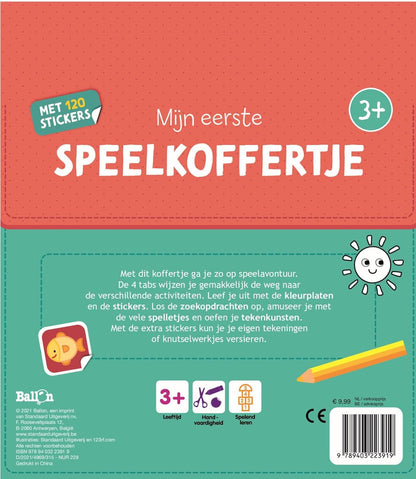 Standaard Uitgeverij - Kartonboek Mijn Eerste Speelkoffertje