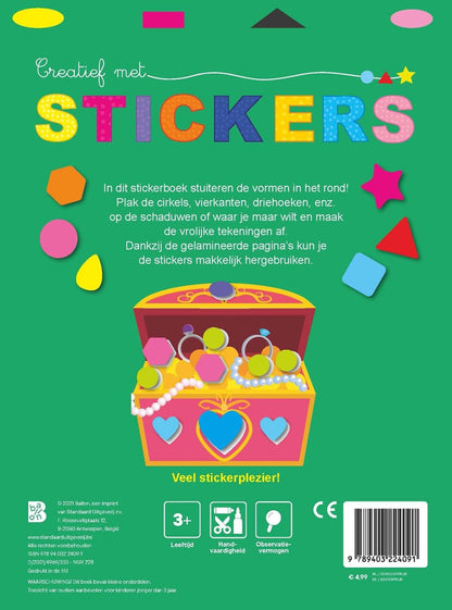Standaard Uitgeverij - Creatief met Stickers - Slak