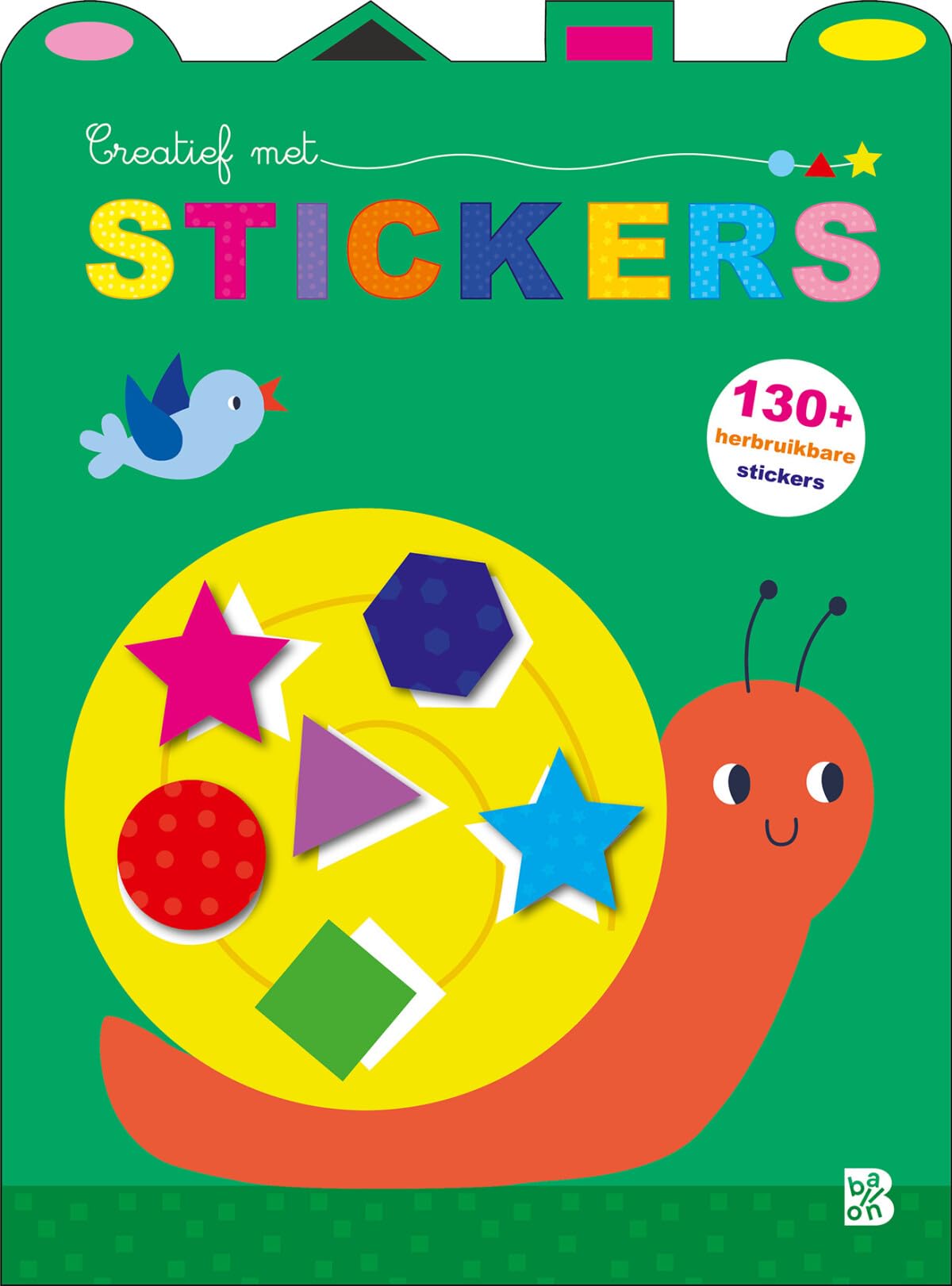 Standaard Uitgeverij - Creatief met Stickers - Slak