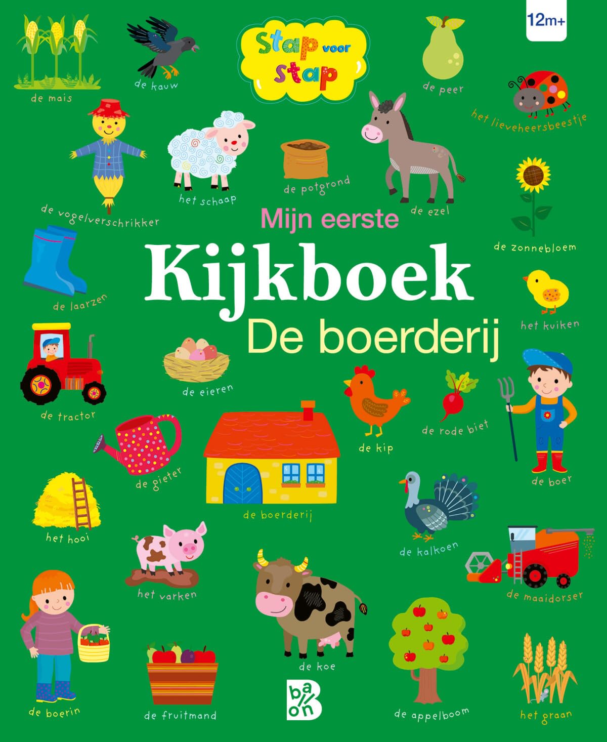 Standaard Uitgeverij - Mijn Eerste Kijkboek - De Boerderij 12m+