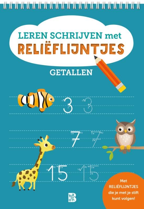 Standaard Uitgeverij - Leren Schrijven met Relieflijntjes Getallen