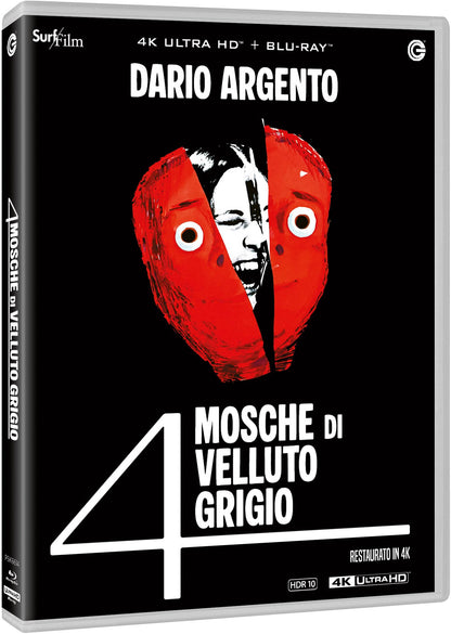 4 Mosche Di Velluto Grigio (4K Ultra Hd