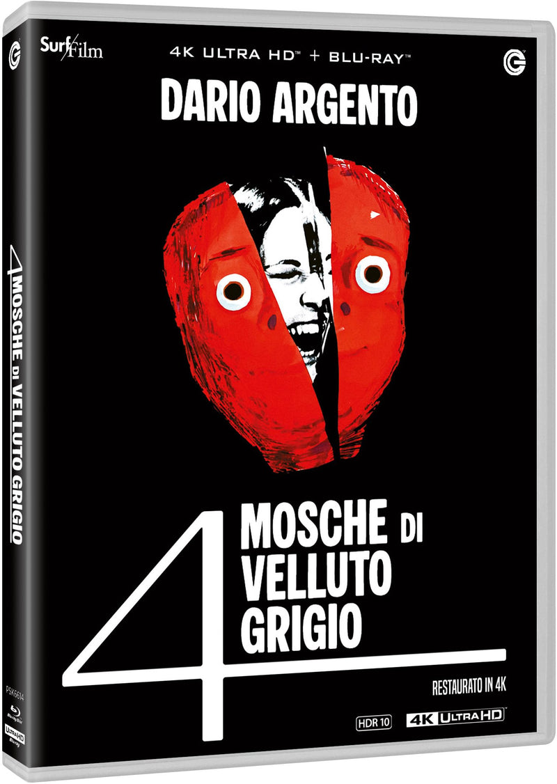 4 Mosche Di Velluto Grigio (4K Ultra Hd