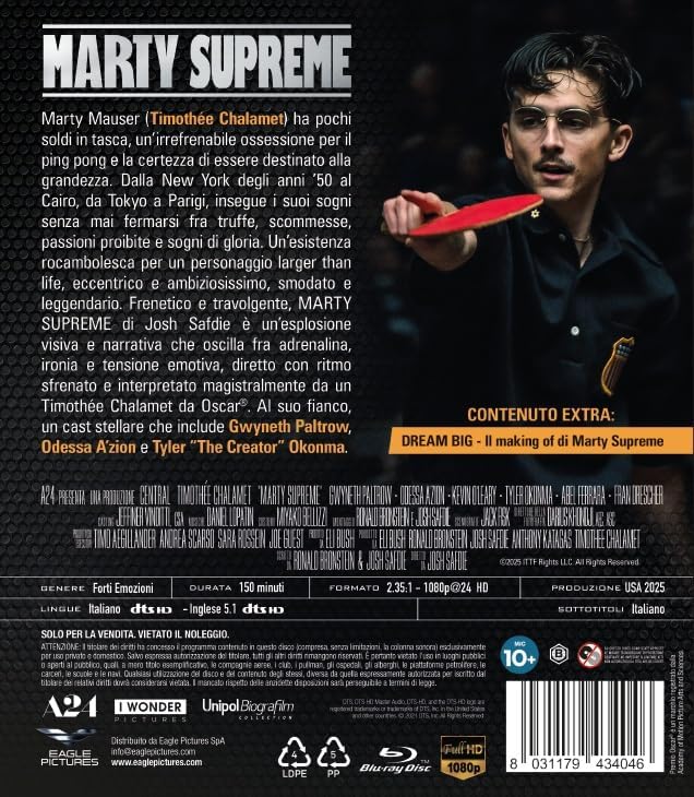 Marty Supreme - (Italian Import)