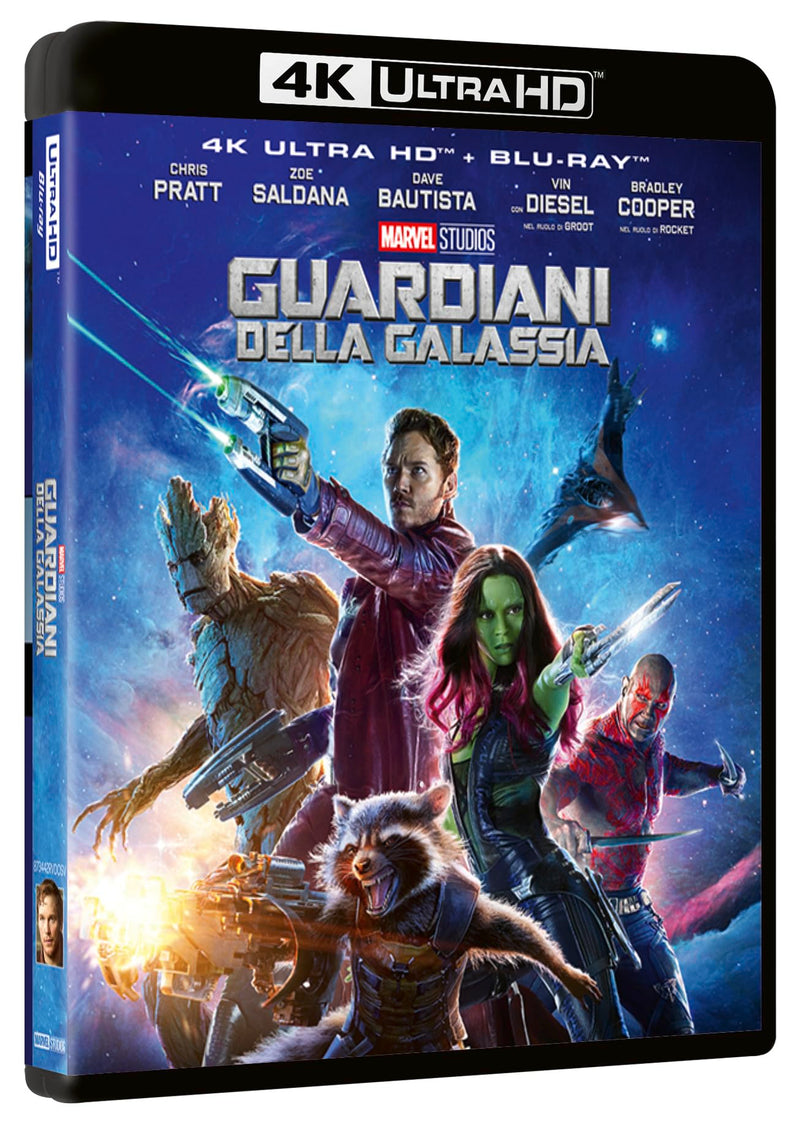 Blu-Ray 4K Uhd Guardiani Della Galassia (4K Ultra Hd+Blu-Ray Hd
