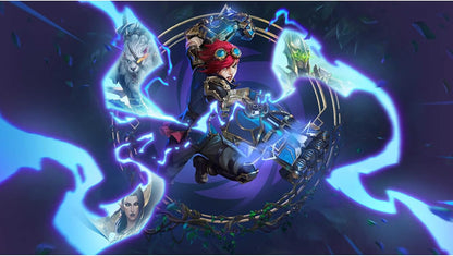 Riftbound: League of Legends TCG Unleashed - Champion Deck: Vi - Ready-to-Play Character, Trading Card Game, Battle Deck-Building, Lots of Punching