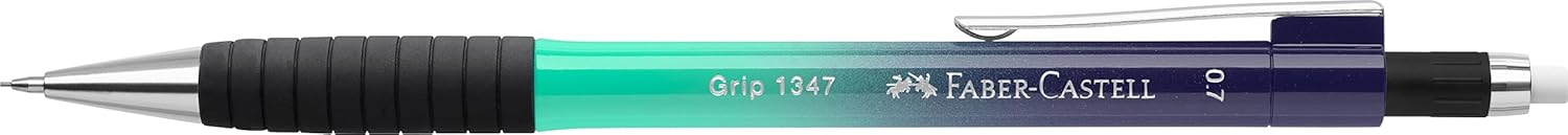 Faber-Castell 134702 - Grip Mechanical Pencil - 0.7 mm - Buzzing Blue