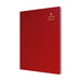 2026-2027 Mid/Academic Year Planner - 13 Month A4 Day-to-Page with Appointments - Collins Debden Desk Diary Red (44M.15-2627