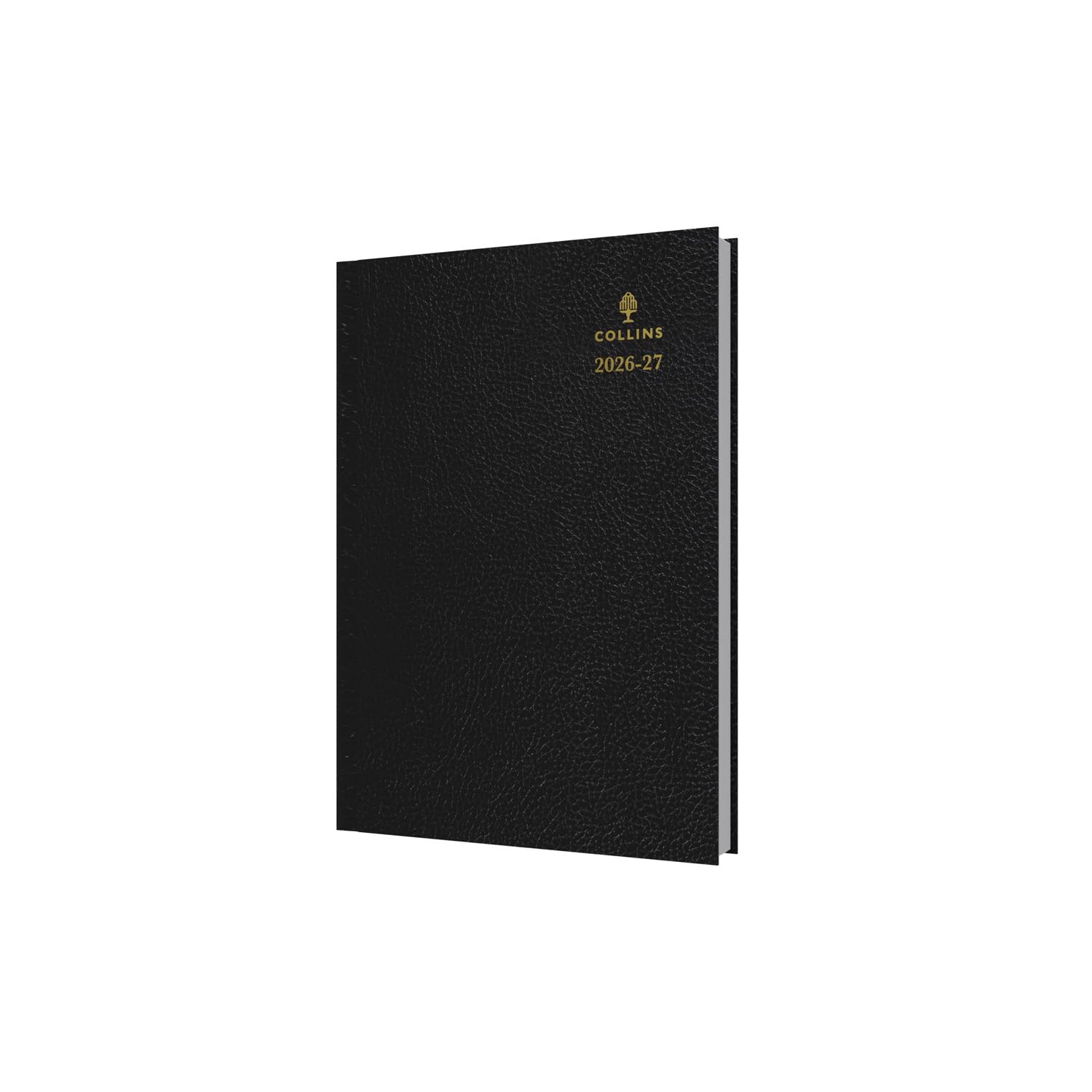 2026-2027 Mid/Academic Year Planner - 13 Month A5 Day-to-Page with Appointments - Collins Debden Desk Diary Black (52M.99-2627