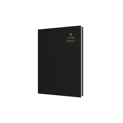 2026-2027 Mid/Academic Year Planner - 13 Month A5 Day-to-Page with Appointments - Collins Debden Desk Diary Black (52M.99-2627