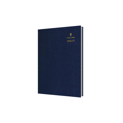 2026-2027 Mid/Academic Year Planner - 13 Month A5 Day-to-Page with Appointments - Collins Debden Desk Diary Blue (52M.60-2627