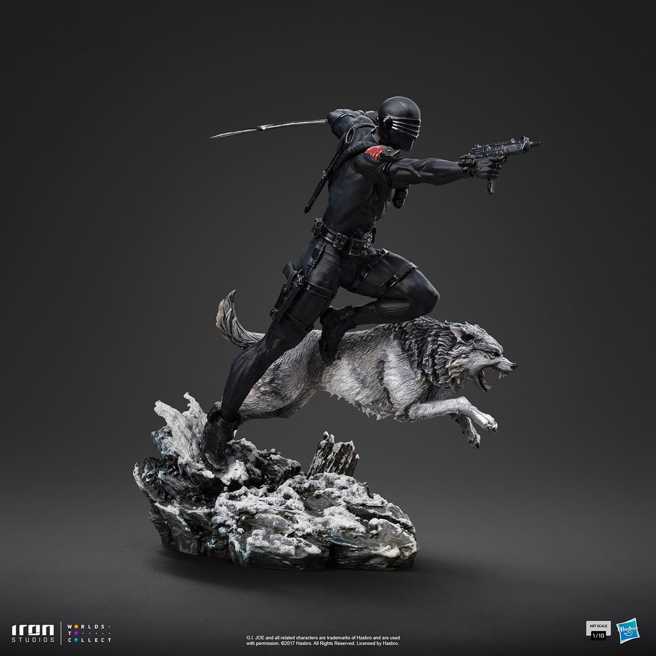 G.I Joe - Art Scale 1/10 - Snake Eye Statue