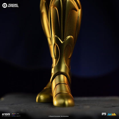 Iron Studios Collectible Statue Art Scale 1/10 Aries Mu Regualar Version Saint Seiya Polystone Resin Multicolor