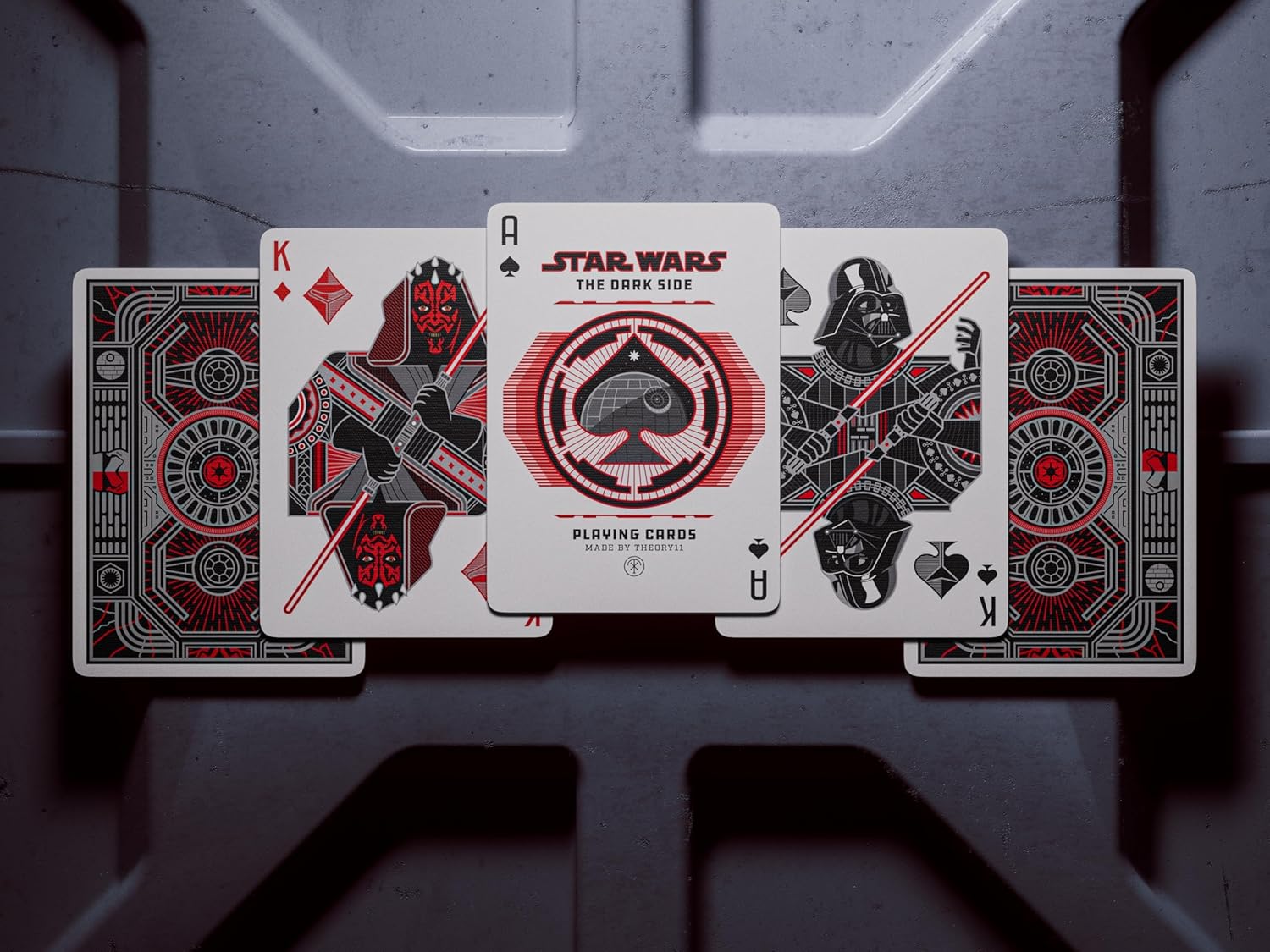 theory11 Star Wars: Year of The Dark Side Playing Cards, Premium Playing Cards, Poker Size Standard Index