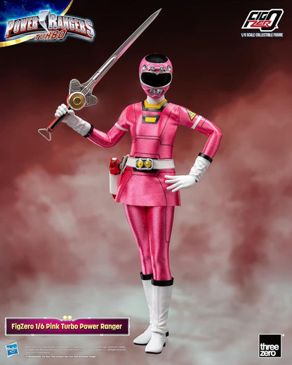 Power Rangers Turbo: FigZero Pink Turbo Ranger 1:6 Scale Action Figure