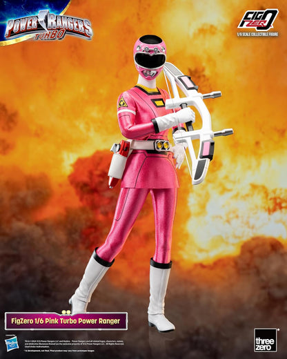 Power Rangers Turbo: FigZero Pink Turbo Ranger 1:6 Scale Action Figure