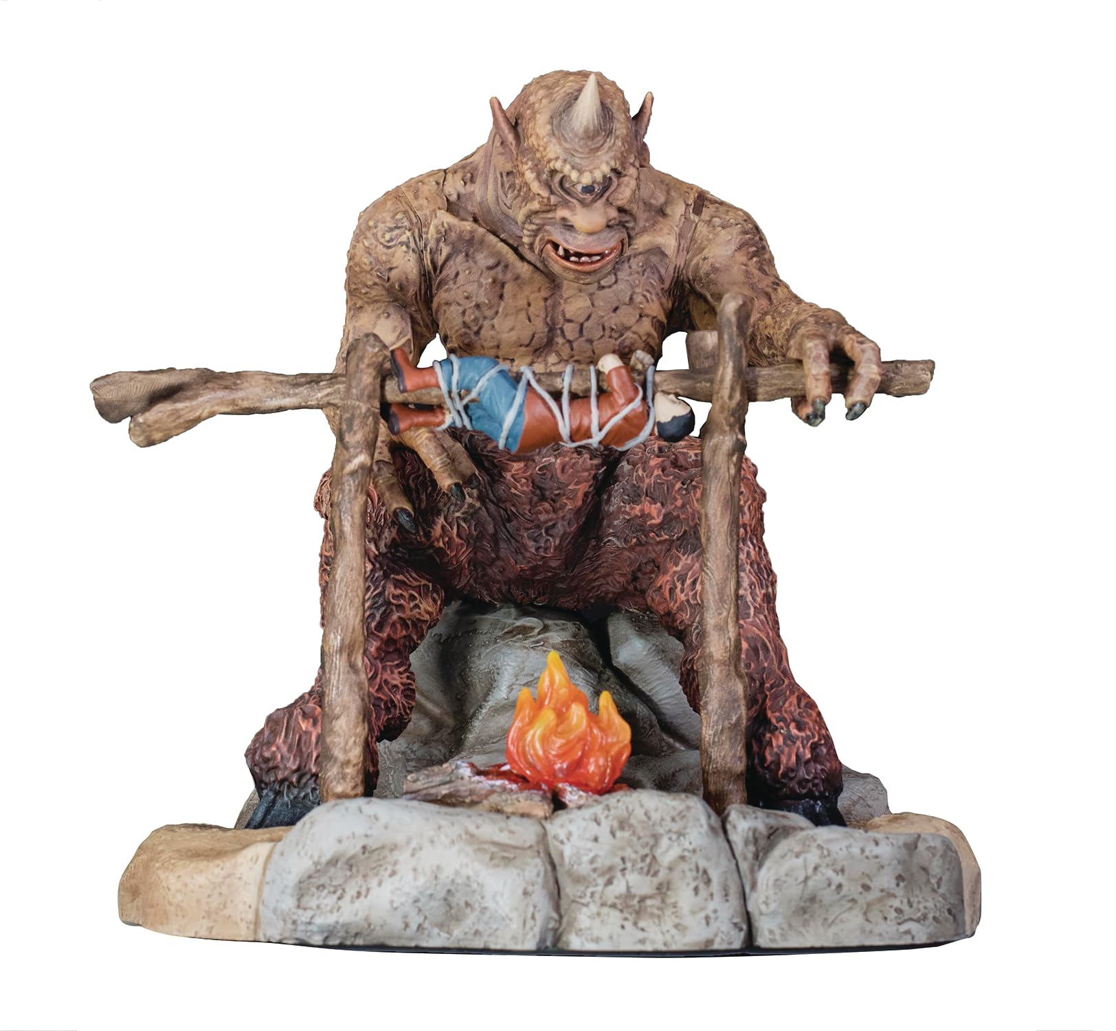 The Seventh Voyage of Sinbad: Cyclops Barbecue Diorama Scene