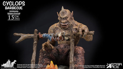 The Seventh Voyage of Sinbad: Cyclops Barbecue Diorama Scene