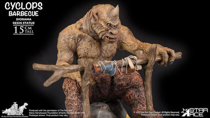 The Seventh Voyage of Sinbad: Cyclops Barbecue Diorama Scene