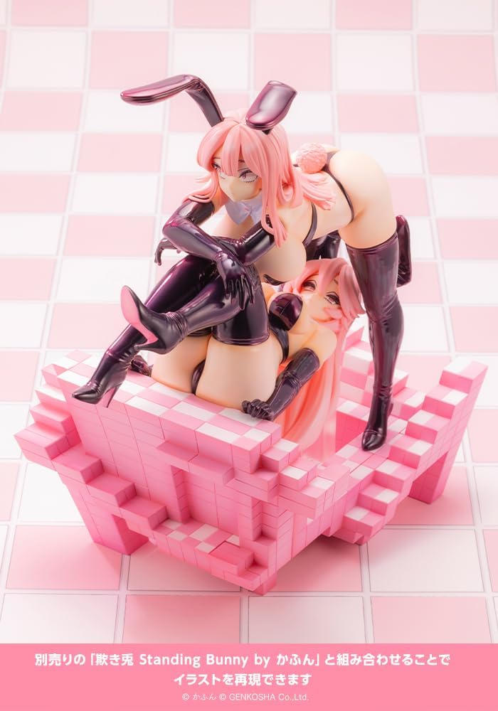 Kotobukiya Original Illustrator Deceived Rabbit, Sitting Bunny by Kafan, 1/7 Scale, PVC Pre-painted Complete Figure