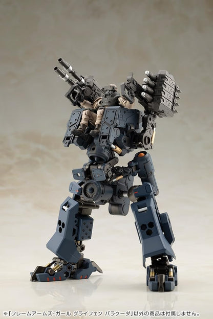 Kotobukiya Frame Arms Girl Greifen Barracuda, Total Height Approx. 5.9 inches (150 mm), Non-Scale Plastic Model